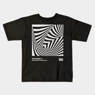 Spacemen 3 / Sound Of Confusion / Minimalistic Design Artwork Kids T-Shirt